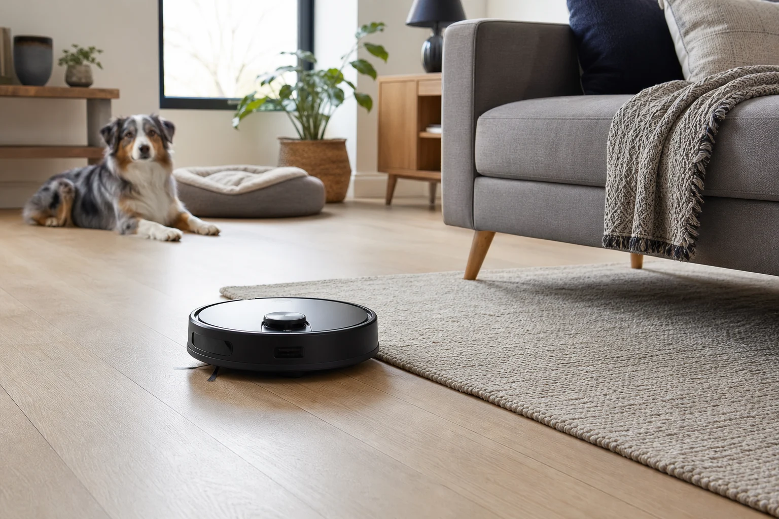 Quel robot choisir quand on a des animaux et des tapis ?